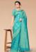 Picture of Gorgeous Turquoise Casual Sarees