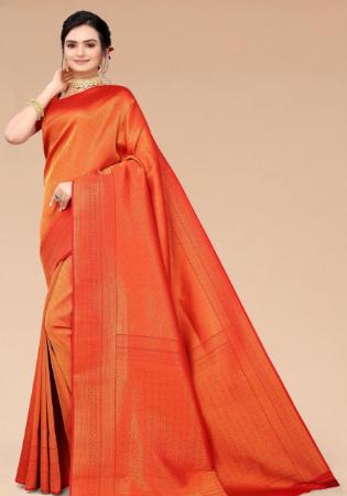 Picture of Lovely Red Casual Sarees