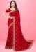 Picture of Elegant Red Casual Sarees