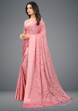Picture of Superb Pink Casual Sarees