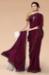Picture of Shapely Burgundy Casual Sarees