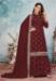 Picture of Charming Burgundy Party Wear Salwar Kameez