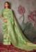 Picture of Sightly Mint Green Cotton Saree
