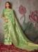 Picture of Sightly Mint Green Cotton Saree