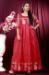 Picture of Exquisite Silk Red Readymade Gown