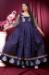 Picture of Lovely Silk Blue Readymade Gown