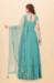 Picture of Resplendent Georgette Blue Bell Readymade Gown