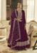 Picture of Alluring Georgette Purple Anarkali Salwar Kameez