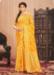 Picture of Shapely Cotton Electric Yelow Saree
