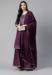 Picture of Alluring Rayon Egg Plant Readymade Salwar Kameez