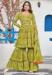 Picture of Excellent Crepe Green Readymade Salwar Kameez