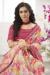 Picture of Excellent Chiffon Hot Pink Saree