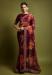 Picture of Fascinating Georgette Egg Plant Saree