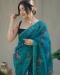 Picture of Admirable Organza Teal Saree