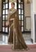 Picture of Bewitching Silk Brown Saree