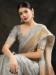 Picture of Beauteous Silk Silver Saree