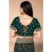 Picture of Amazing Bottle Green Saree
