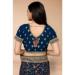 Picture of Charming Prussian Blue Saree