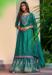 Picture of Magnificent Rayon Teal Readymade Salwar Kameez