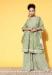 Picture of Magnificent Cotton Sage Green Readymade Salwar Kameez