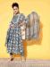 Picture of Exquisite Cotton Slate Grey Readymade Salwar Kameez