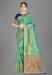 Picture of Lovely Silk Prussian Blue Saree