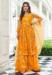 Picture of Admirable Georgette Caramel Straight Cut Salwar Kameez