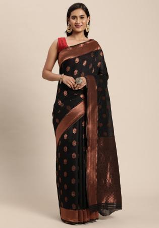 Picture of Sublime Silk Egg Plant Saree