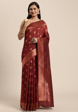 Picture of Admirable Silk Red Saree