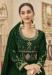 Picture of Fascinating Georgette Dark Green Anarkali Salwar Kameez