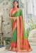 Picture of Well Formed Brasso Medium Sea Green Saree
