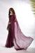 Picture of Alluring Georgette Maroon Saree