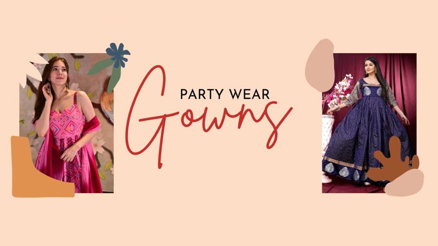 6 GLAMOROUS PARTY WEAR GOWN For A Formal Evening
