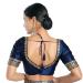 Picture of Ideal Silk Midnight Blue Designer Blouse