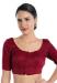 Picture of Good Looking Silk Maroon Designer Blouse