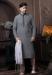 Picture of Excellent Silk Slate Grey Kurtas