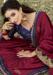 Picture of Magnificent Synthetic Maroon Saree