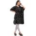 Picture of Comely Cotton Black Arabian Kaftans