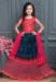 Picture of Bewitching Georgette Midnight Blue Kids Lehenga Choli
