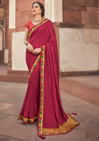 Picture of Comely Silk Brown Saree