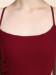 Picture of Lovely Georgette Maroon Western Dress