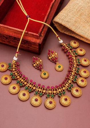 Picture of Sightly Khaki Necklace Set