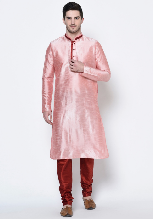 Picture of Comely Silk Burly Wood Kurtas