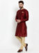 Picture of Beauteous Silk Red & Maroon Kurtas