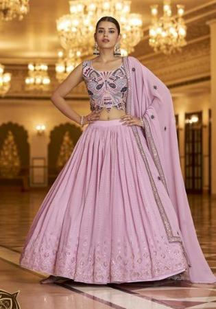 Picture of Shapely Georgette Thistle Lehenga Choli