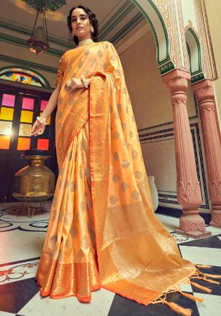 Picture of Sublime Silk Sandy Brown Saree