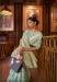 Picture of Amazing Linen Dark Khaki Saree