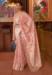Picture of Comely Linen Pale Violet Red Saree