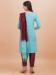 Picture of Cotton Dark Turquoise Readymade Salwar Kameez