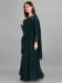 Picture of Stunning Georgette Dark Slate Grey Party Wear Gown